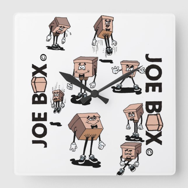 Joe box in the clock fun time box  (Front)