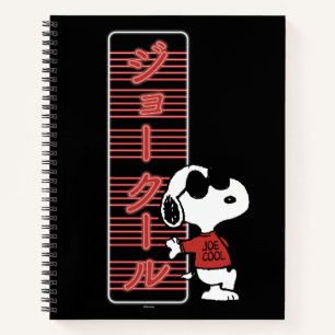 Joe Cool Japanese Neon Lights Notebook