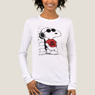 Joe Cool Snoopy T-Shirt Design Cool Cartoon Tri-Blend Shirt