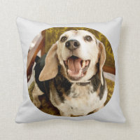 Joe Cup of Blue Beagle Pillow