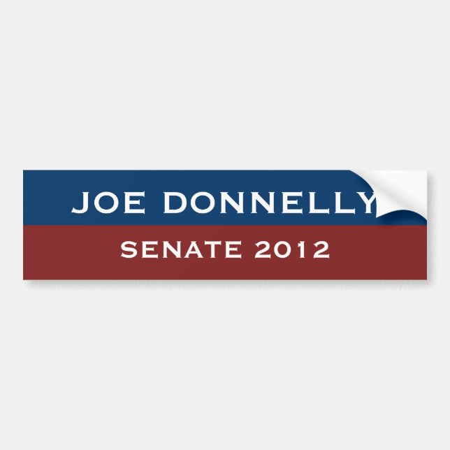 Joe Donnelly Bumper Sticker (Front)