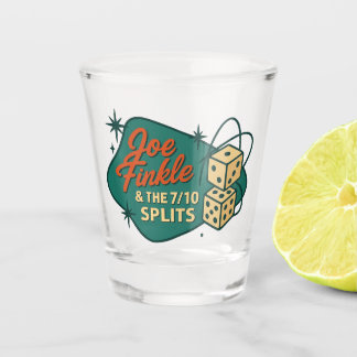 Joe Finkle & The 7/10 Splits Rockin' Shot Glass