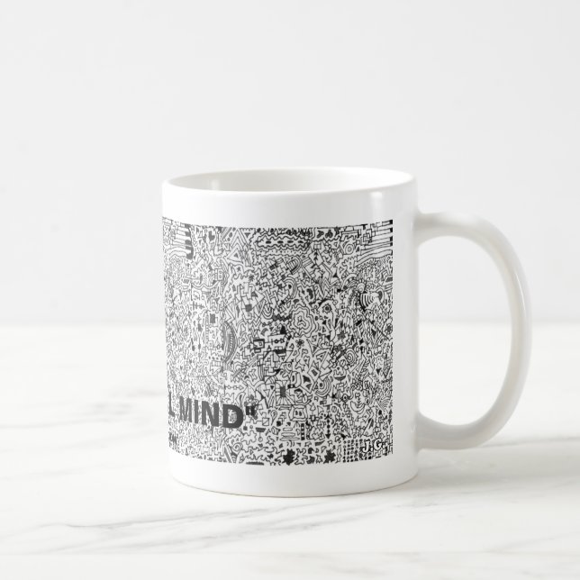 Joe Gande "A MUSICAL MIND" Mug (Right)