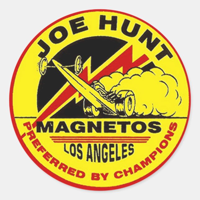 Joe Hunt Sticker (Front)
