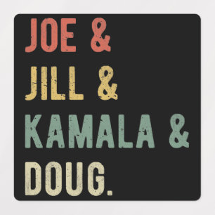 Joe & Jill & Kamala & Doug I