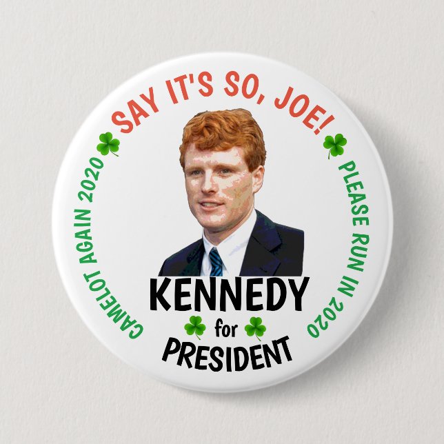 Joe Kennedy: Camelot 2020 7.5 Cm Round Badge (Front)