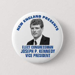 Joe Kennedy for Vice President 6 Cm Round Badge
