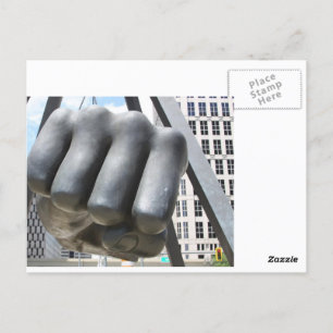 Joe Louis Fist Postcard