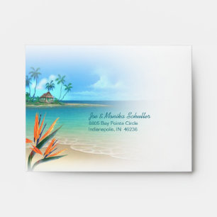 Joe & Monika Schuller Exotic Beach A2 Envelope
