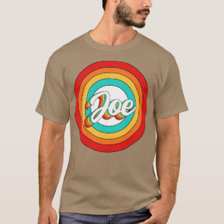 Joe Name Shirt Vintage Joe Circle