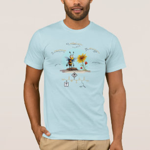 JOE peptide, Bee-7 w/ custom text, light T-Shirt