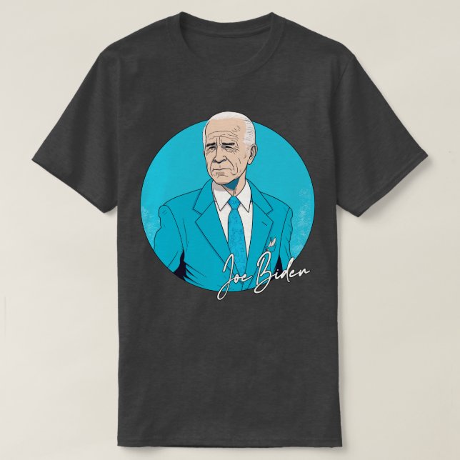 Joe Retro Style Illustration Design T-Shirt (Design Front)
