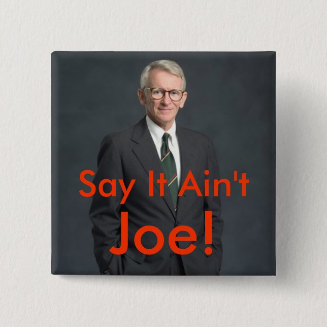 joe riley, Evil! - Customised 15 Cm Square Badge (Front)