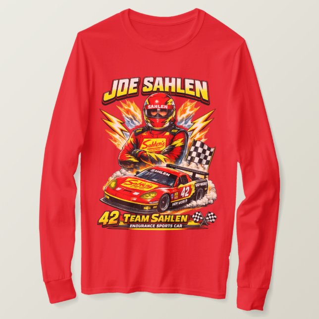 Joe Sahlen - Driver T-Shirt (Design Front)