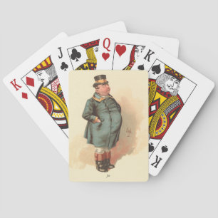Joe (The Fat Boy) Kyd, Dickens The Pickwick Papers Playing Cards