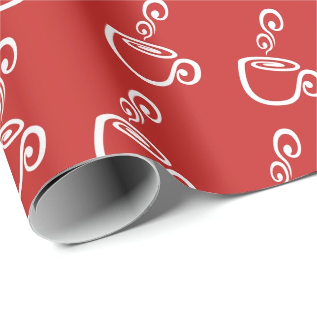 Joe Time Coffee Mug Gift Wrapping Paper (Roll Corner)
