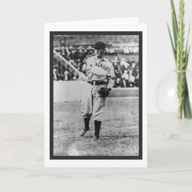 Joe Tinker Cubs Baseball 1907 Card (Front)