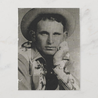 Joe Watts, Texas Cowboy Postcard
