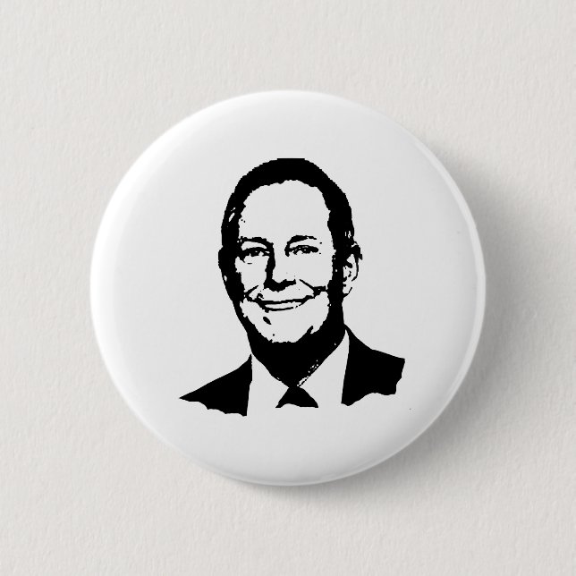 Joe Wilson 6 Cm Round Badge (Front)