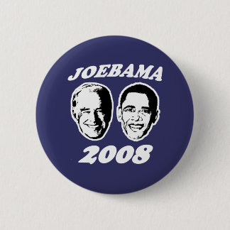 JOEBAMA 2008 6 CM ROUND BADGE