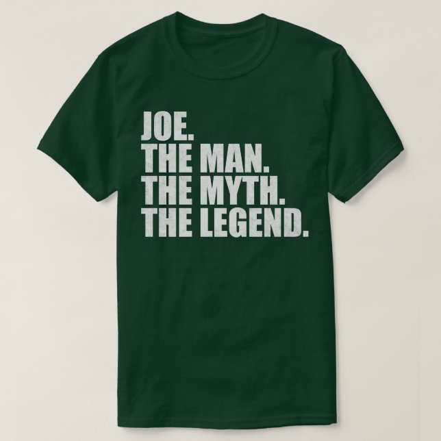 JoeJoe Name Joe given name T-Shirt (Design Front)