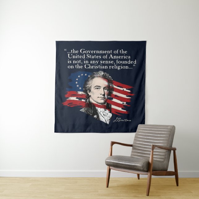 Joel Barlow Tapestry (In Situ)