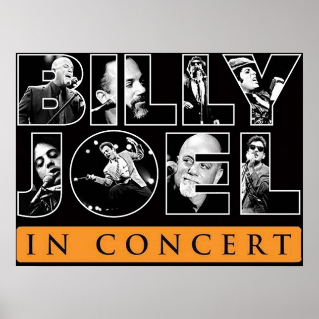 Joel In Concert Poster (Front)