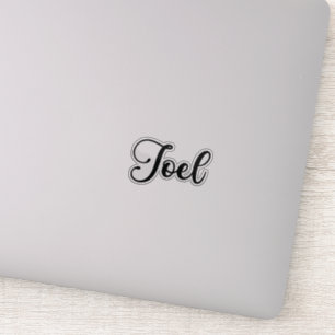 Joel Name - Handwritten Calligraphy