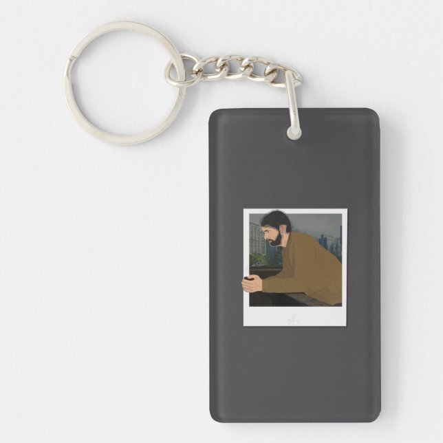 Joel porch scene | The Last of Us Part 2 |  Key Ring (Front)