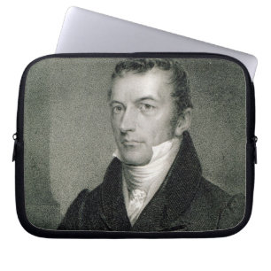 Joel Roberts Poinsett (engraving) Laptop Sleeve