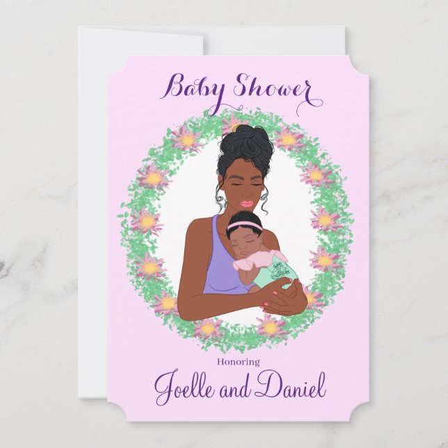 Joelle’s Baby Shower Invitation (Front)
