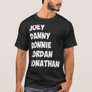 Joey Danny Donnie Jordan Jonathan Retro Vintage T-Shirt