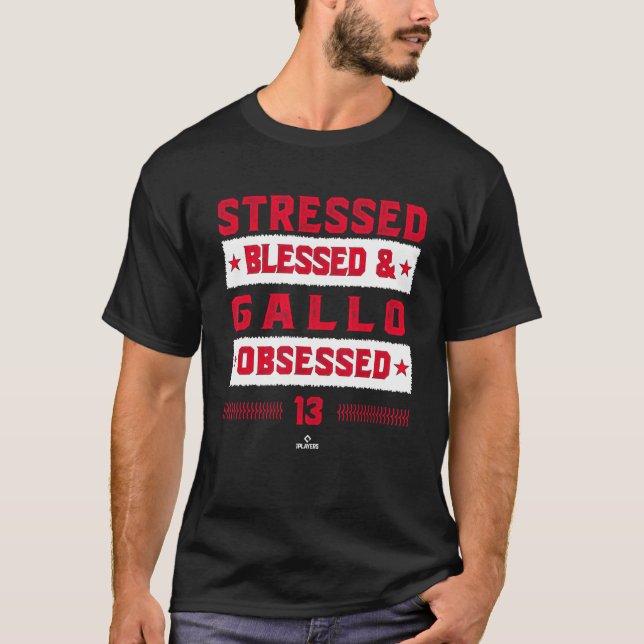 Joey Gallo Obsessed New York Baseball Player T-Shirt (Front)