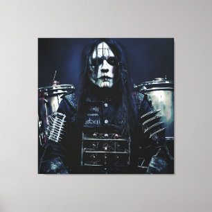 Joey Jordison Custom Frame Canvas Print
