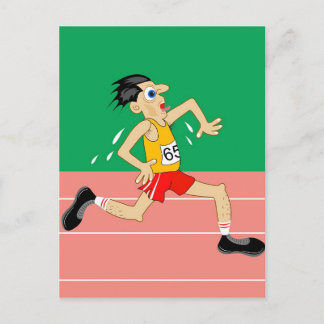 Jogger Postcard