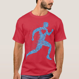 Jogger Runner Heart Fitness Centre Jogging T-Shirt