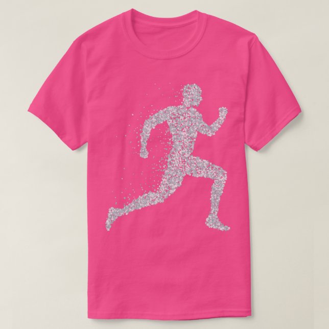 Jogger Runner Marathon Runner Laufgruppe T-Shirt (Design Front)