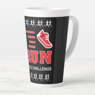 Jogging Get Fit Motivational Support Mug Throw Pil