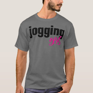 Jogging Girl Jog Running Runner T-Shirt