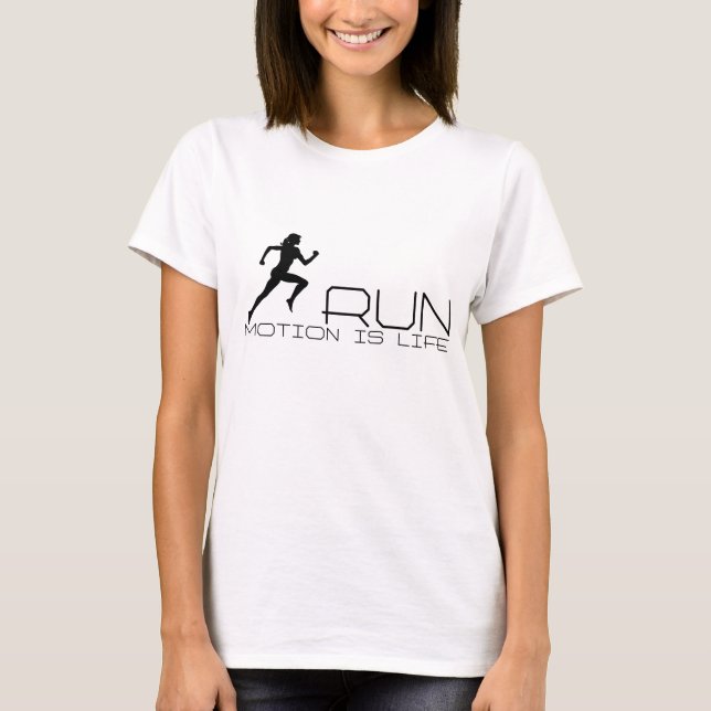 Jogging girl T-Shirt (Front)