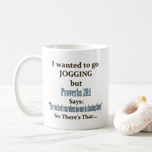 Jogging Humour Coffee Mug