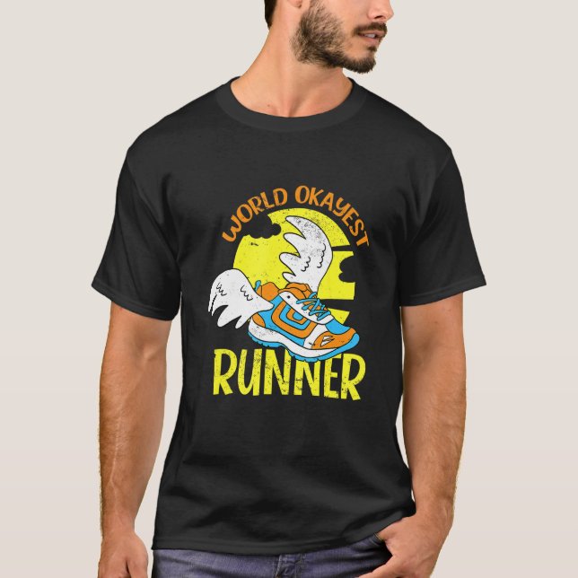 Jogging Jogger Runner Marathon 42 km 3 T-Shirt (Front)