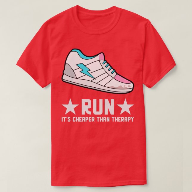 Jogging Jogger Runner Run Marathon 14 T-Shirt (Design Front)