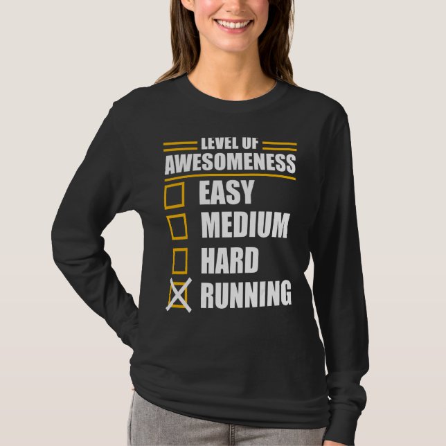 Jogging Saying For Jogger Running Runner Run T-Shirt (Front)