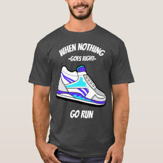 Jogging Shoes Jogger Runner Run Marathon T-Shirt
