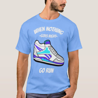 Jogging Shoes Jogger Runner Run Marathon T-Shirt