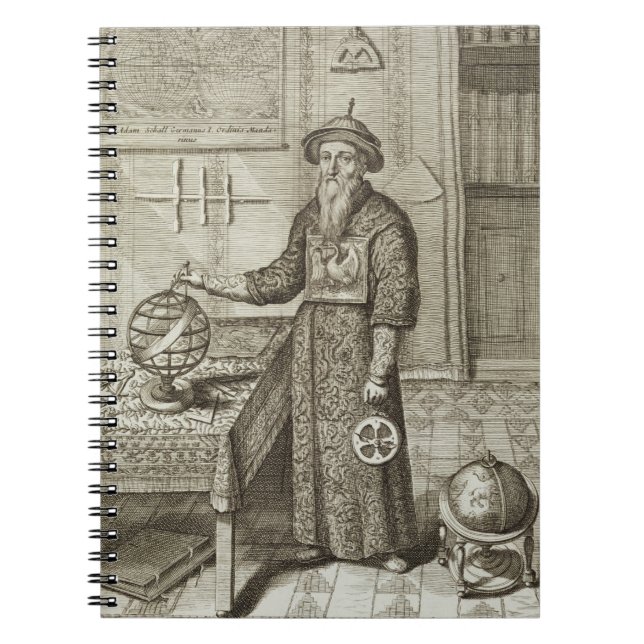 Johann Adam Schall von Bell (1591-1666) from 'Chin Spiral Notebook (Front)