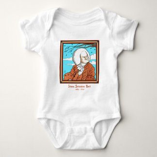 Johann Sebastian Bach Baby Bodysuit