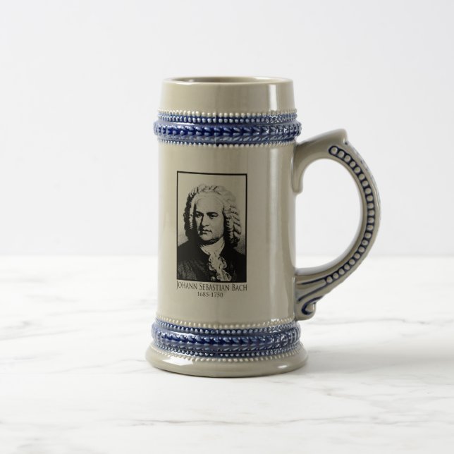 Johann Sebastian Bach Beer Stein (Right)