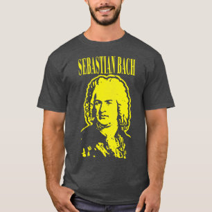 Johann Sebastian Bach Classical Grunge Style T-Shirt